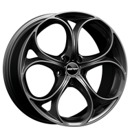 GMP Drake 8x19 ET32 5x110 65,1 anthracite glossy dark