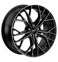 Platin P118 8x18 ET29,5 5x112 66,7 black polished