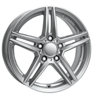 Rial M10 8x18 ET48 5x112 66,5 polar-silber