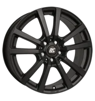 RCDesign RC25 7,5x17 ET56 5x112 66,6 schwarz klar matt