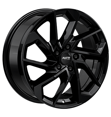 Platin P120 8,5x20 ET50 5x112 60,1 black glossy