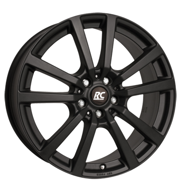 RCDesign RC25 8,5x19 ET45 5x120 74,1 schwarz klar matt