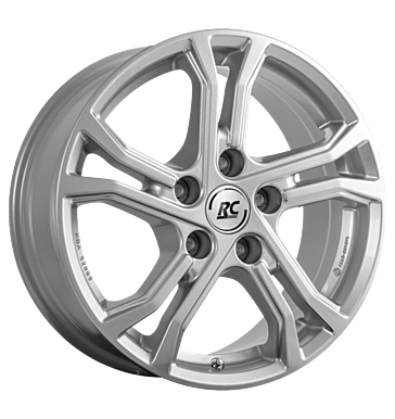 RCDesign TDG2 7,5x17 ET40 5x114,3 60,1 kristallsilber