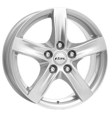 Rial Arktis 6x15 ET38 5x105 56,6 polar-silber