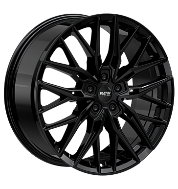 Platin P125 10,5x20 ET44 5x112 66,7 black glossy