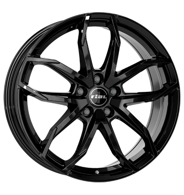 Rial Lucca 8x18 ET33 5x110 65,1 diamant schwarz