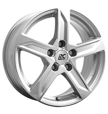 RCDesign TDG 7,5x18 ET35 5x114,3 60,1 kristallsilber