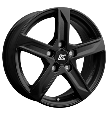 RCDesign TDG 7,5x18 ET45 5x114,3 60,1 schwarz klar matt