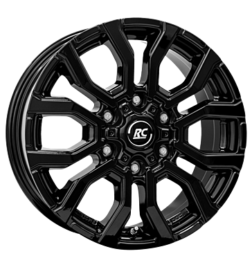 RCDesign RC35 6,5x16 ET55 6x139,7 93,1 schwarz glanz