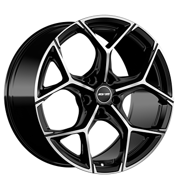 GMP Ultrivity X 8,5x21 ET35 5x130 66,5 black diamond