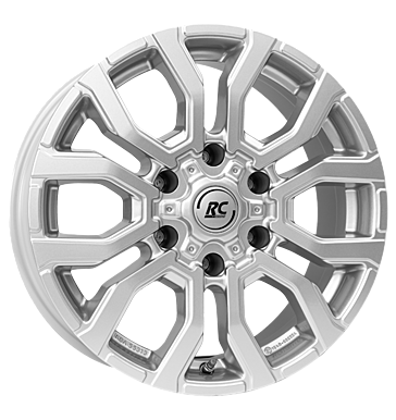 RCDesign RC35 6,5x17 ET62 6x130 84,1 kristallsilber