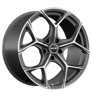 GMP Ultrivity X 9x22 ET41 5x130 66,5 matt anthracite diamond