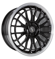 Eta Beta Unit 8,5x19 ET35 5x112 78,1 black shiny lip polish