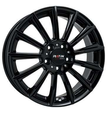 Platin P74 7x17 ET44,5 5x112 66,5 black shiny