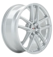 Platin P73 7x18 ET34 5x112 66,6 polar silber