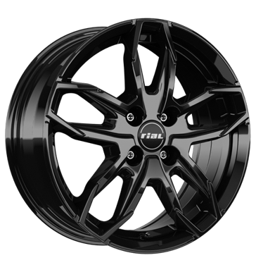 Rial Lucca 6,5x16 ET45 4x108 63,4 diamant schwarz
