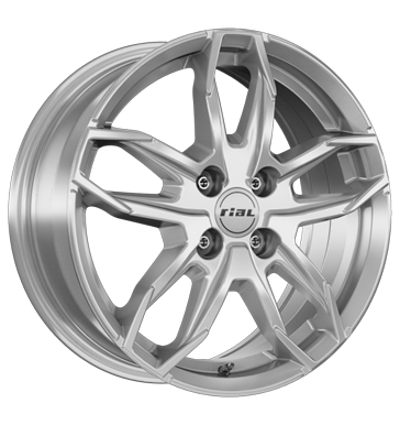 Rial Lucca 6,5x17 ET49 4x100 54,1 polar-silber