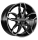 Rial Lucca 6,5x17 ET49 4x100 54,1 diamant-schwarz frontpoliert