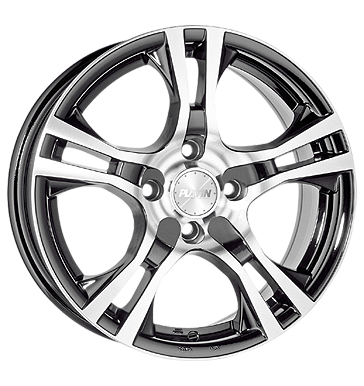 Platin P53 6x15 ET38 4x100 63,4 schwarz poliert