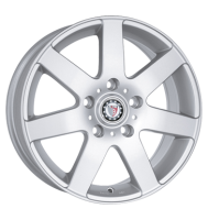 Platin P04 7x16 ET38 5x112 66,5 silber