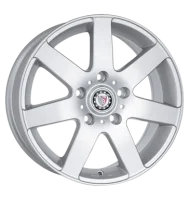 Platin P04 7x16 ET38 5x112 66,5 silber