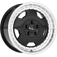 AERO CLASSIC 8,5x17 5x112 ET3 Highgloss Black Lip Polished