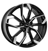 RCDesign RC34 8,5x19 ET47,5 5x112 66,6 schwarz glanz...