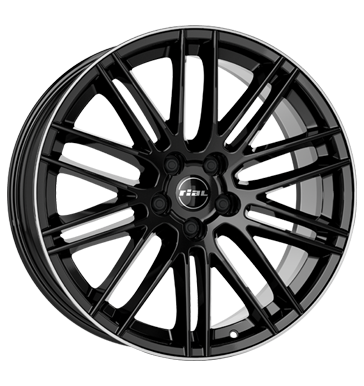 Rial KiboX 9x20 ET33 5x112 66,6 diamant-schwarz hornpoliert
