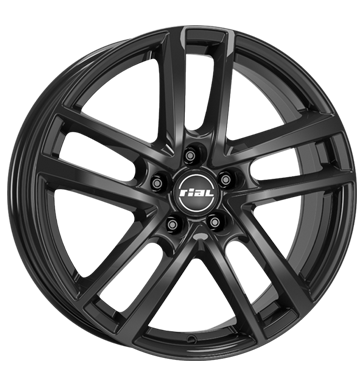 Rial Astorga 7x17 ET34 5x112 66,6 diamant-schwarz