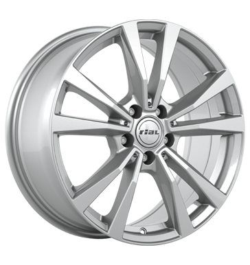 Rial M12 9x19 ET49 5x112 66,5 polar-silber