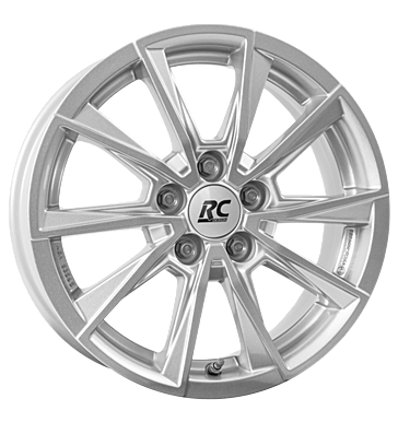 RCDesign TDG3 6x15 ET45 5x100 54,1 kristallsilber