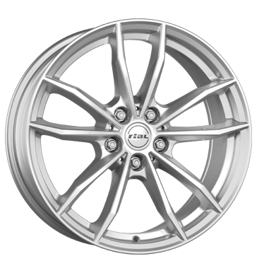Rial X12 7,5x17 ET30 5x112 66,5 polar-silber