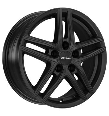 Ronal R65 8x19 ET40 5x112 76 jetblack-matt