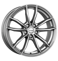 Rial X12 8x18 ET30 5x112 66,5 metal-grey