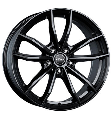 Rial X12 7x16 ET47 5x112 66,5 diamant-schwarz