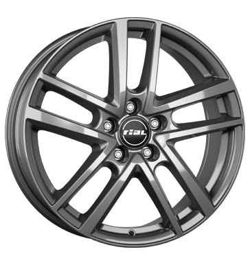 Rial Astorga 8x19 ET39 5x112 66,6 graphit
