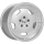 AERO CLASSIC 10,0x17 5x112 ET2 Hyper Silver Brushed Surface