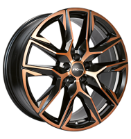 Ronal R71 8,5x20 ET40 5x114,3 82 jetblack-copper matt
