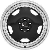 AERO CLASSIC 8,5x18 5x112 ET13 Highgloss Black Lip Polished