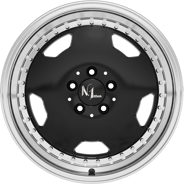 AERO CLASSIC 8,5x18 5x112 ET8 Highgloss Black Lip Polished