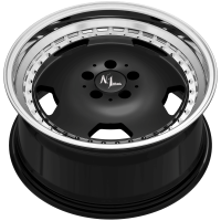 AERO CLASSIC 8,5x18 5x112 ET6 Highgloss Black Lip Polished