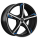 Ronal R62 Blue 7,5x17 ET45 5x108 76 jetblack-matt-frontkopiert blue