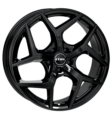 Rial Salento 8x19 ET45 5x108 70,1 diamant-schwarz