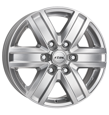 Rial Transporter 7x17 ET50 6x120 74,6 polar-silber