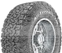 BFGoodrich All Terrain T/A LT225/75 R16 110Q RWL M+S