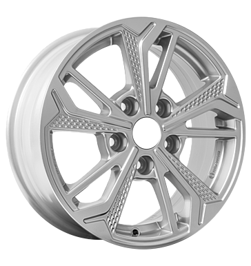 RCDesign RE5 6x15 ET40 5x114,3 66,1 kristallsilber