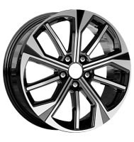 RCDesign RE7 6,5x18 ET32 5x114,3 66,1 schwarz glanz...