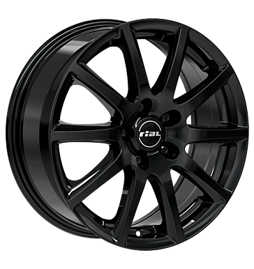 Rial Milano 7x17 ET40 5x100 63,3 diamond-black