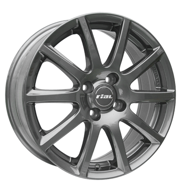 Rial Milano 6,5x15 ET38 4x100 63,3 titanium