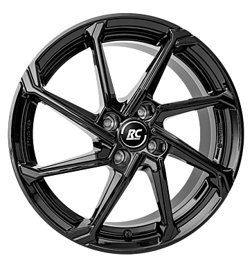 RCDesign RC36 6,5x16 ET48 4x100 54,1 schwarz glanz